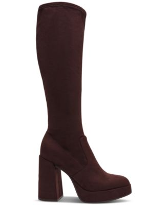 Twain Platform Knee-High Stretch Boots