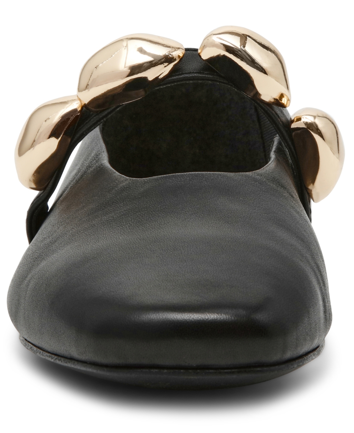 Steve Madden Poppin Embellished Mary-jane Flats In Black