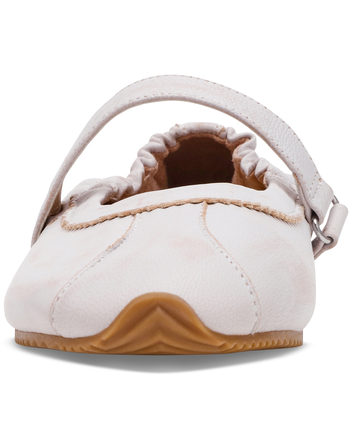 Steve Madden Anaya Mary-jane Ballet Flats In White