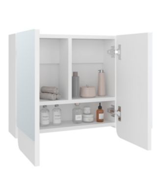 Patience Medicine Cabinet, two swing doors, three spacious shelves, modern and minimalist design, White