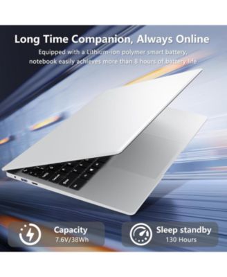 15.6'' Laptop Computer, Gaming Laptops for N4000 Processor,8GB RAM, 256GB SSD, FHD 1920x1080 Display, WIFI5, BT4.2, Mini HDMI,38Wh,Supports 180 Angle Opening,Traditional Lap top Computers