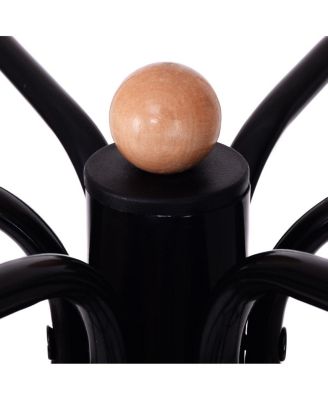 Metal Coat Hat Rack Organizer Clothes Hanger Hooks Tree Stand Umbrella Holder