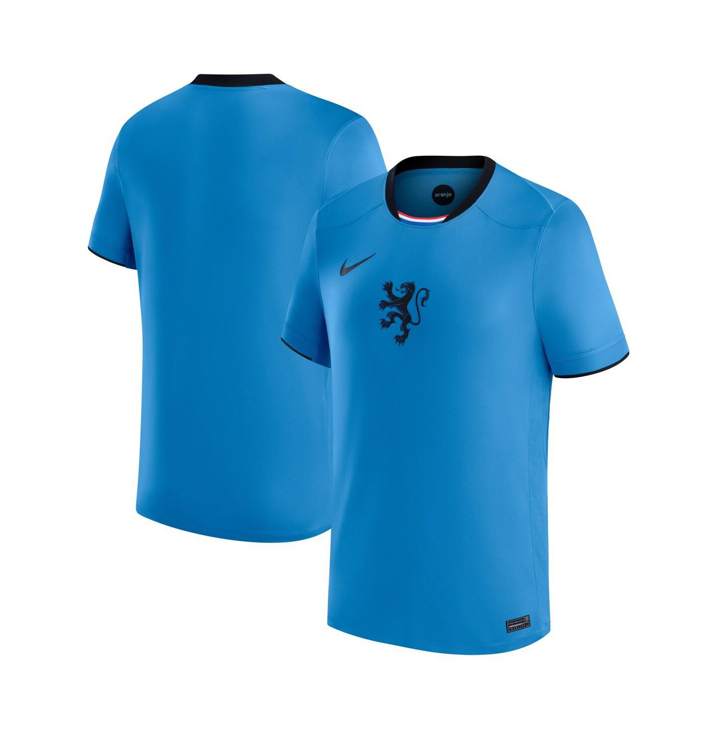 Детский топ Nike Blue Netherlands Women's National Team 2025/26 Away Replica Jersey — фото 2