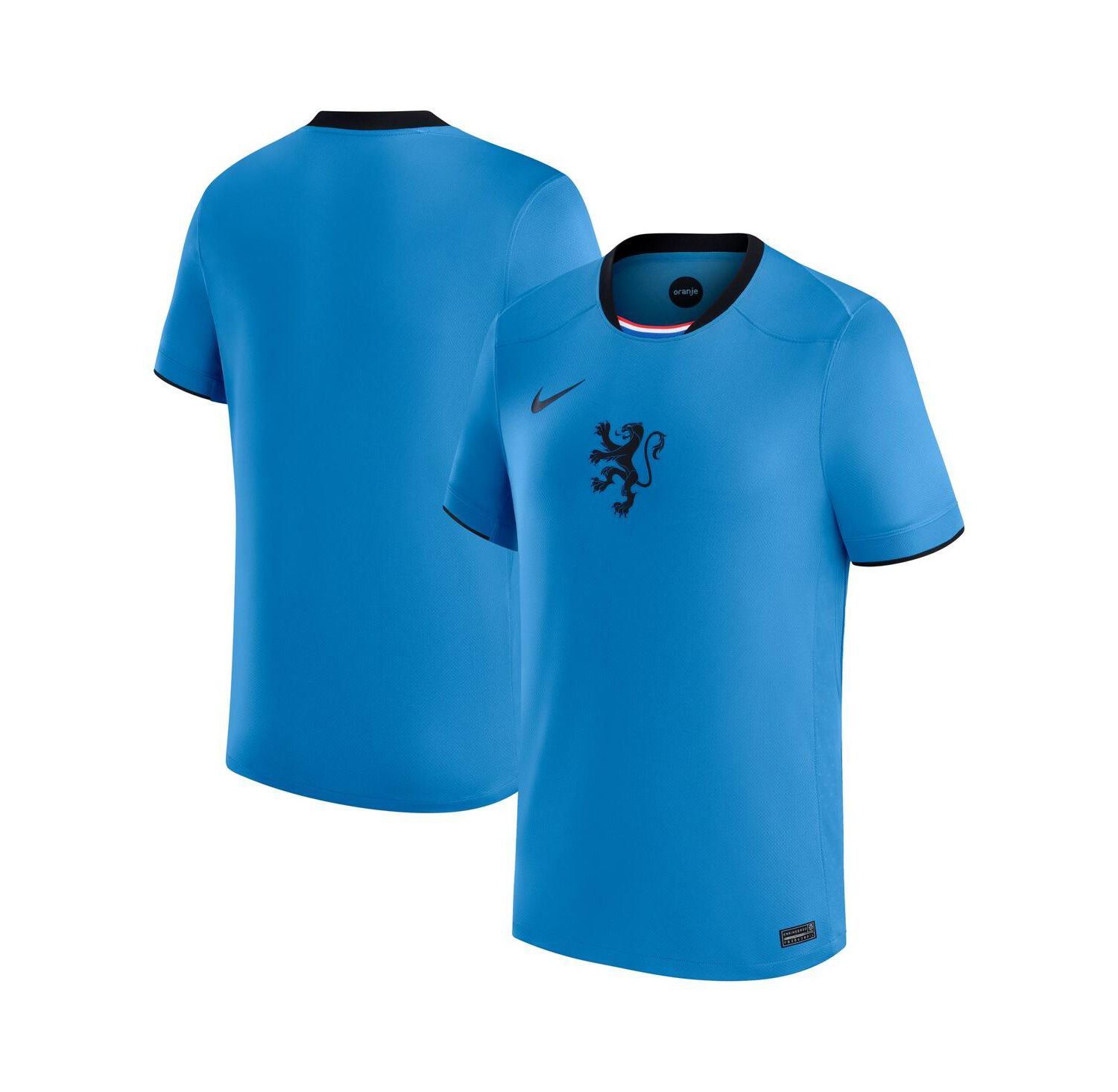 Big Boys and Girls Blue Netherlands Women's National Team 2025/26 Away Replica Jersey