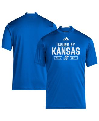 adidas - Men's Royal Kansas Jayhawks 2025 Training Performance Team T-Shirt
