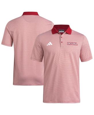 adidas - Men's Crimson Indiana Hoosiers Ultimate 365 Ottoman Polo Shirt