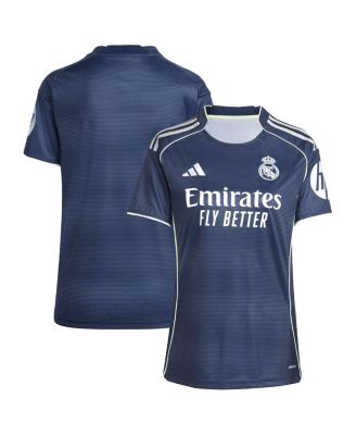 adidas - Women's Blue Real Madrid 2025/26 Away Replica Jersey