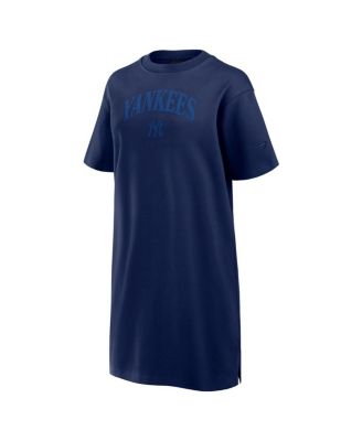 Women's Navy New York Yankees Elements Cotton Dress