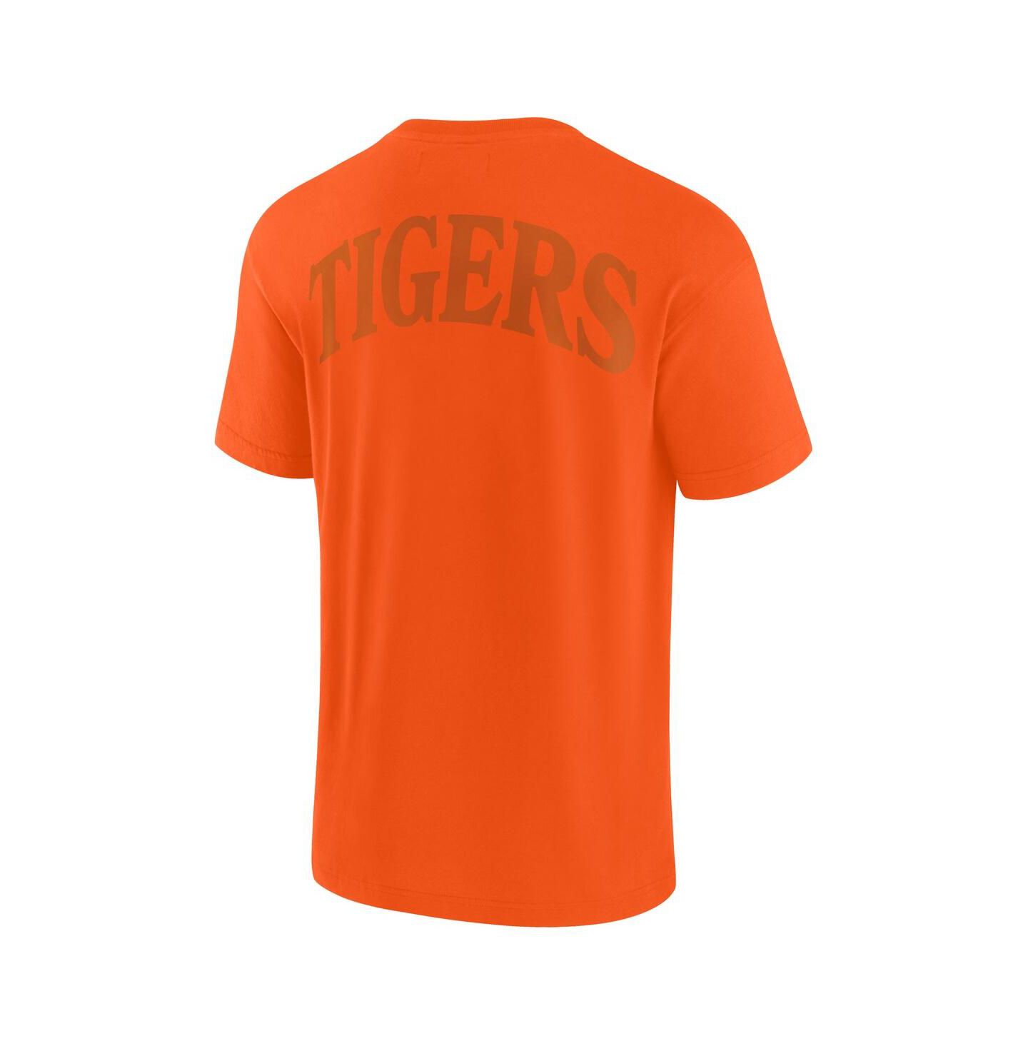 Мужская футболка Fanatics Orange Clemson Tigers Iconic — фото 3