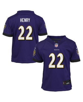 Nike - Baby Boys and Girls Derrick Henry Purple Baltimore Ravens Team Player Game Jersey