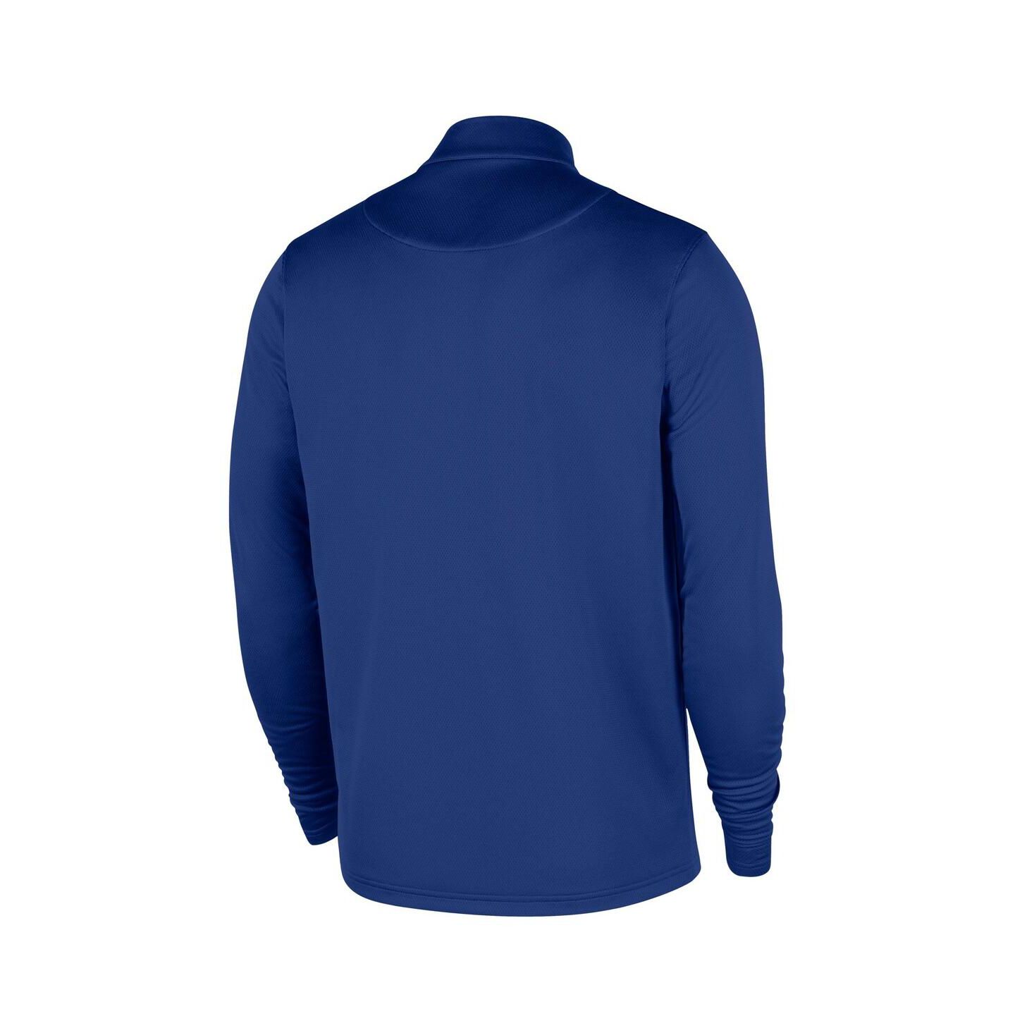 Мужская куртка Nike Royal Golden State Warriors 2025/26 Authentic Coaches Quarter-Zip Pullover — фото 3