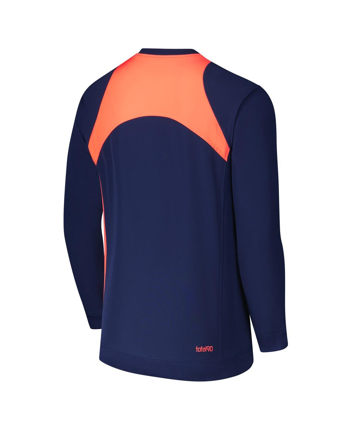 Nike Men's Navy Barcelona Third 2025/26 T90 Pullover Sweatshirt