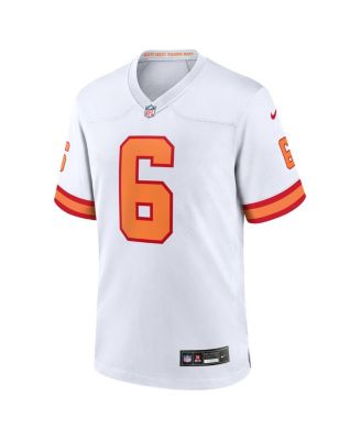 Men's Baker Mayfield White '76 Tampa Bay Buccaneers Player Game Jersey