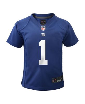 Toddler Malik Nabers Royal New York Giants Game Jersey