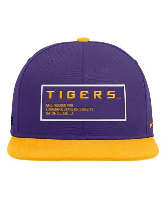 Men's Purple/Gold LSU Tigers 2025 On-Field Patch Pro Dri-FIT Snapback Hat
