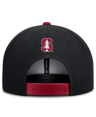 Men's Black/Cardinal Stanford Cardinal 2025 On-Field Patch Pro Dri-FIT Snapback Hat