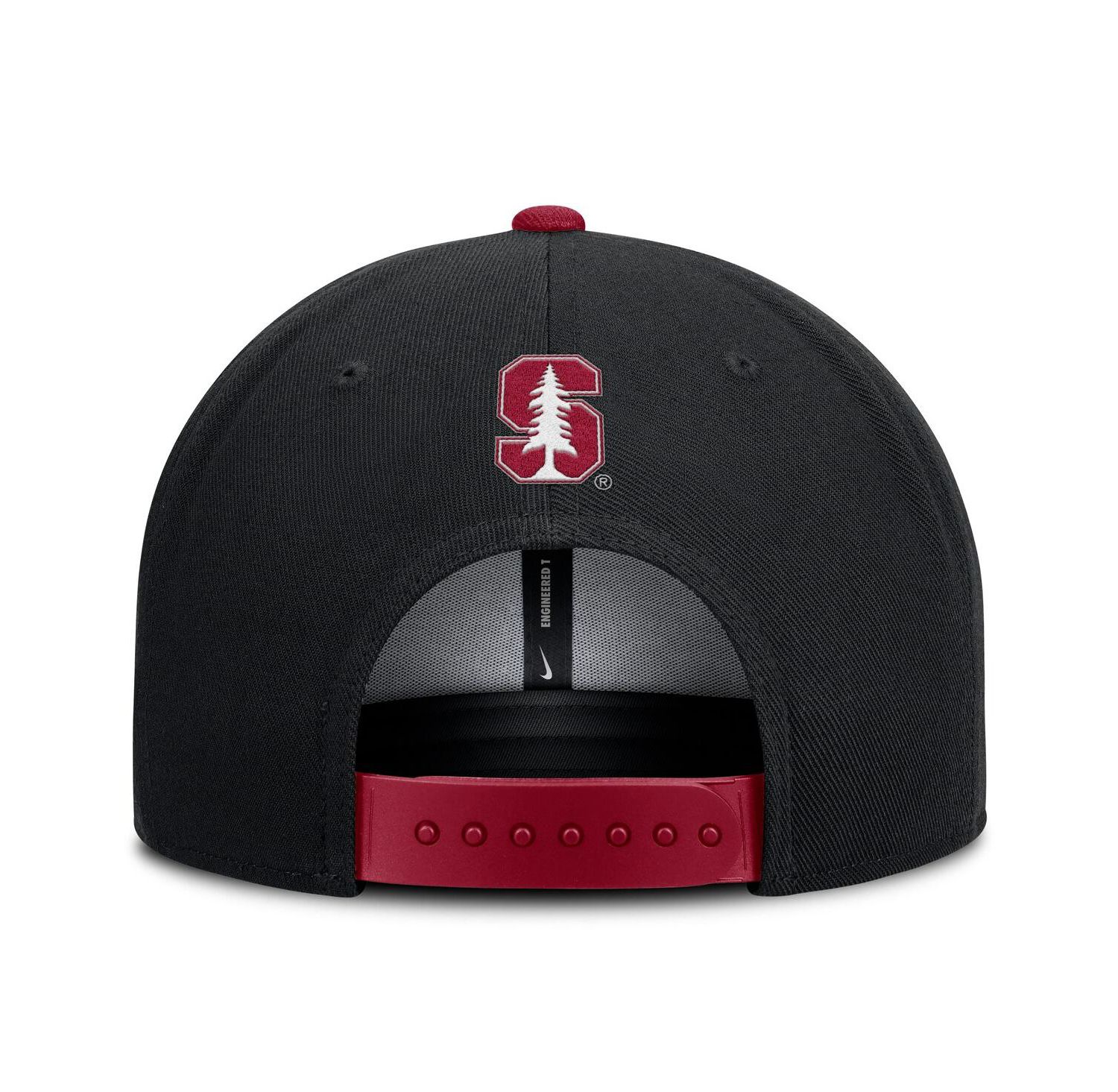 Men's Black/Cardinal Stanford Cardinal 2025 On-Field Patch Pro Dri-FIT Snapback Hat