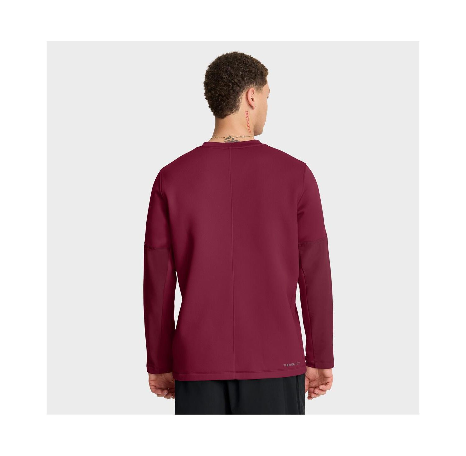Men's Garnet Florida State Seminoles 2025 Sideline Coach Performance Long Sleeve T-Shirt