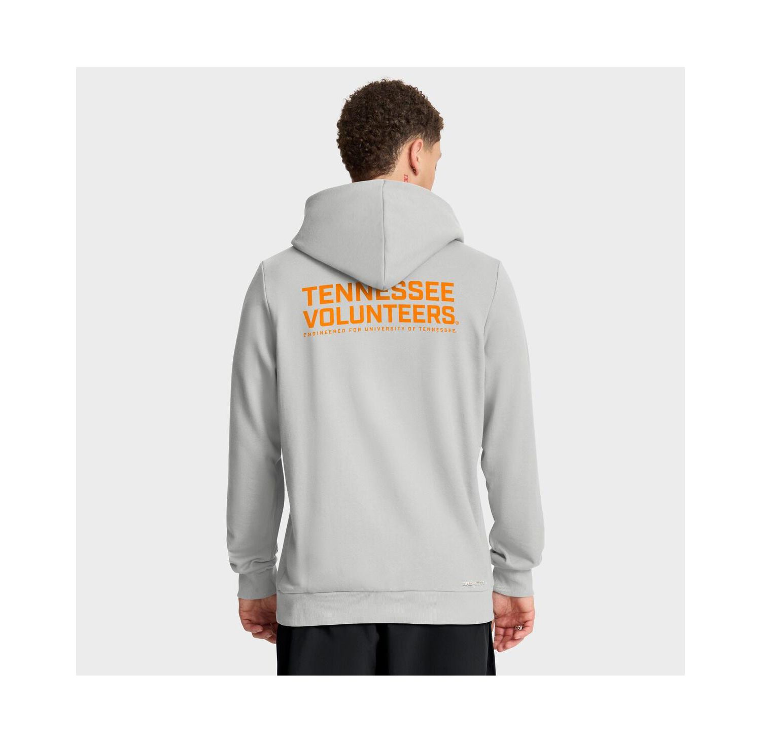 Men's Gray Tennessee Volunteers 2025 Sideline Standard Issue Dri-FIT Full-Zip Hoodie