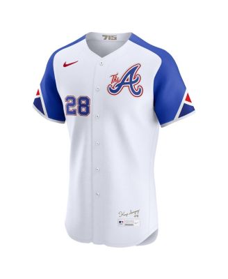 Men's Matt Olson White Atlanta Braves City Connect Elite Jersey