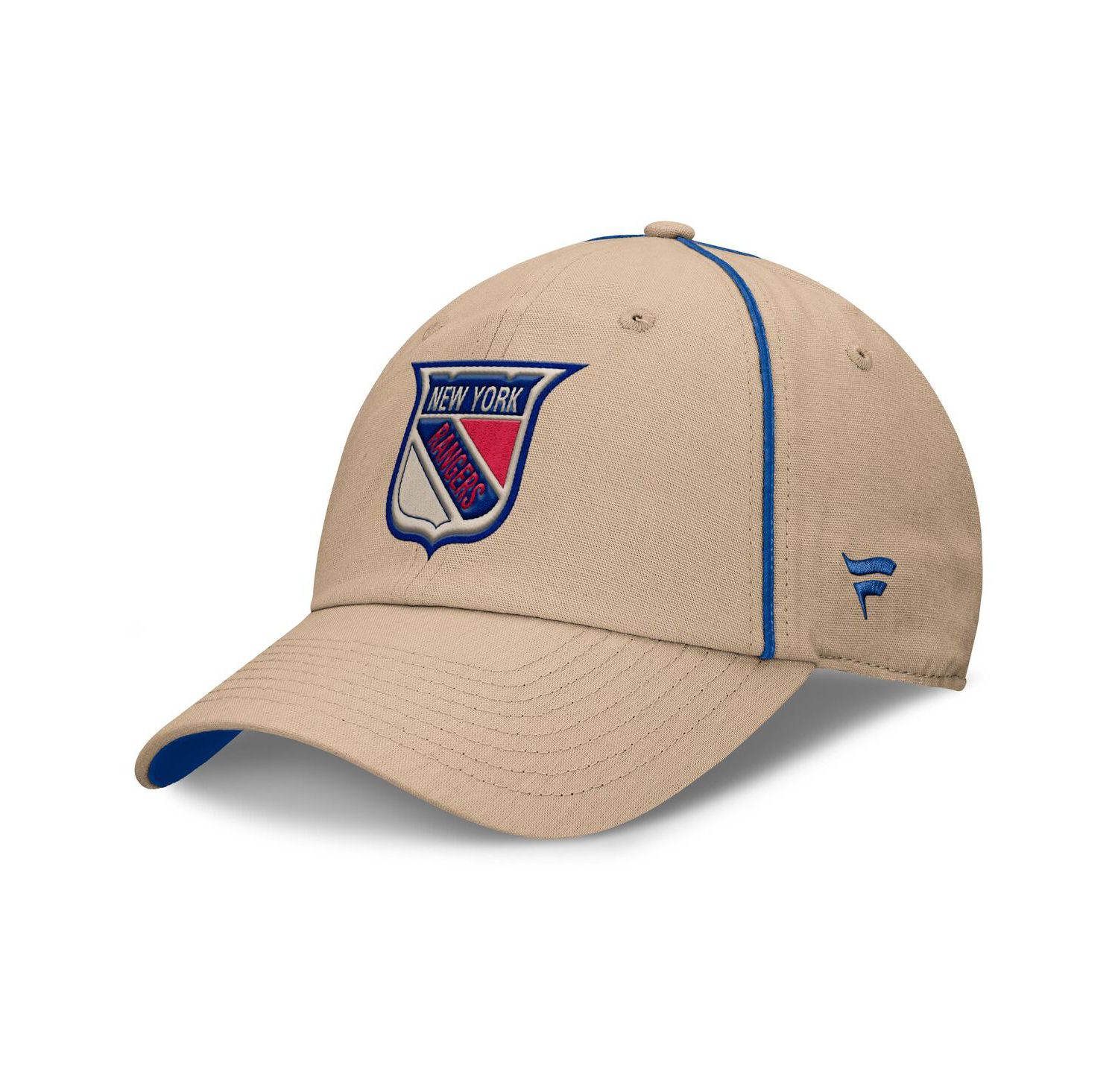 Men's Tan New York Rangers Heritage Setoff Adjustable Hat