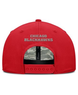 Men's Red Chicago Blackhawks Homage Adjustable Hat
