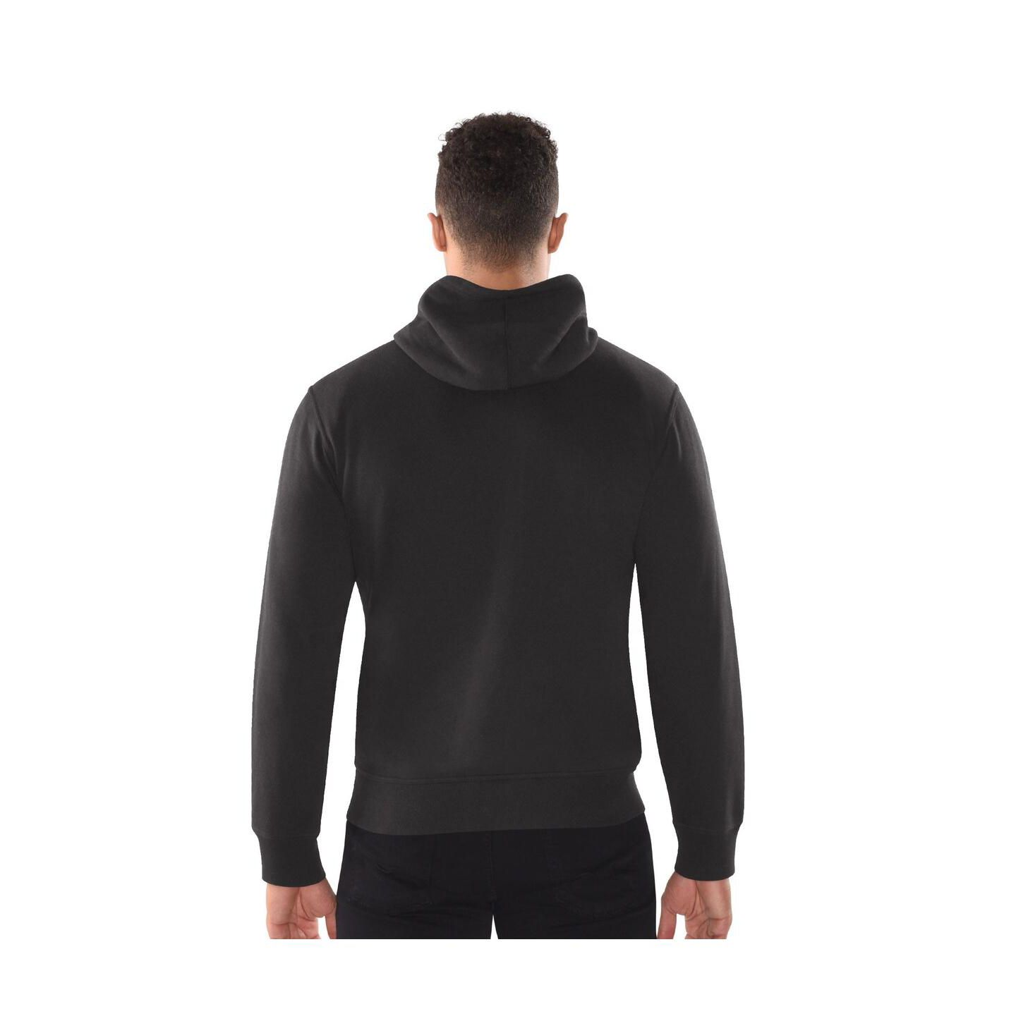 Мужское худи Starter Black Detroit Lions Distressed Classic Full-Zip — фото 2