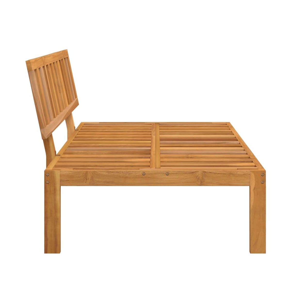 Pallet Sofa Wood color Solid acacia wood Standard Modular