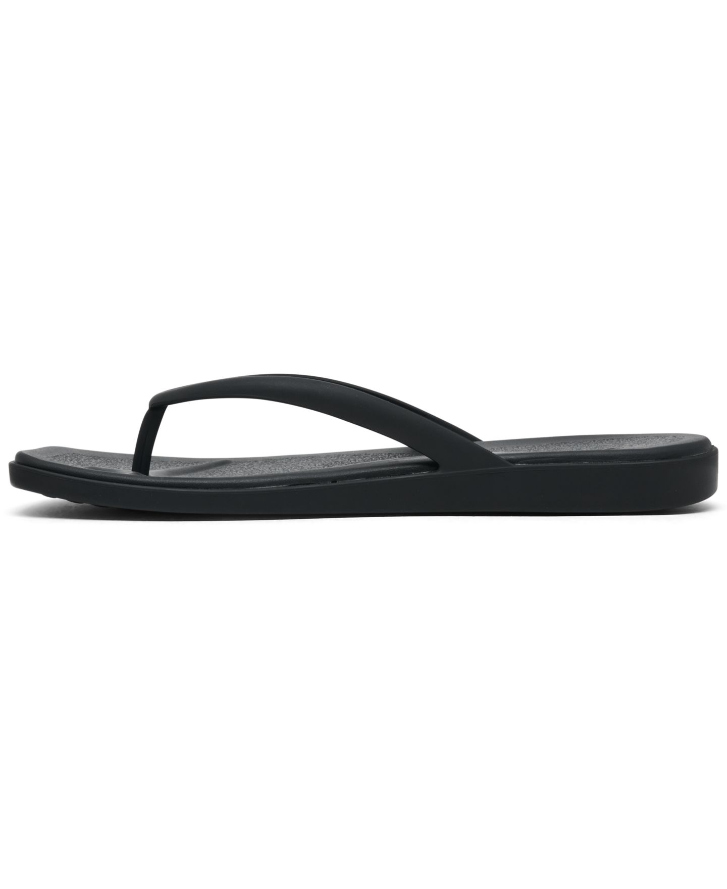 Женские сандалии Crocs Miami Flip-Flop, цвет: Чёрный — фото 3
