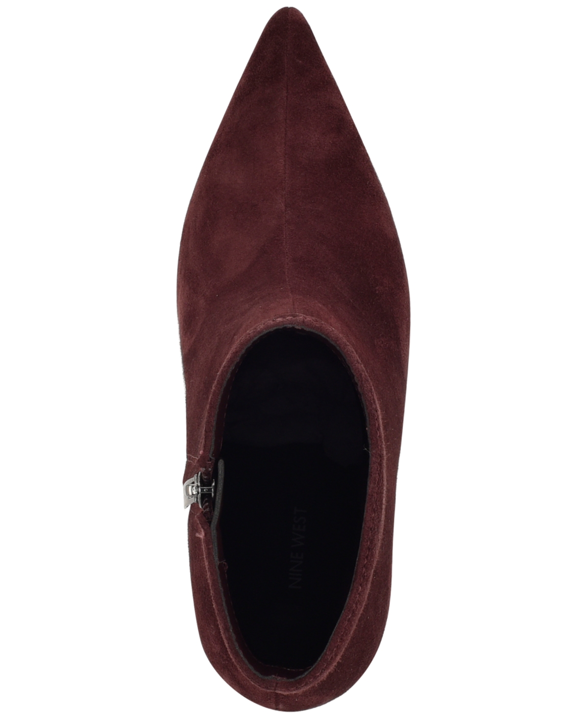 Nine West Women's Narend Pointy Toe Stiletto Dress Booties In Burgundy