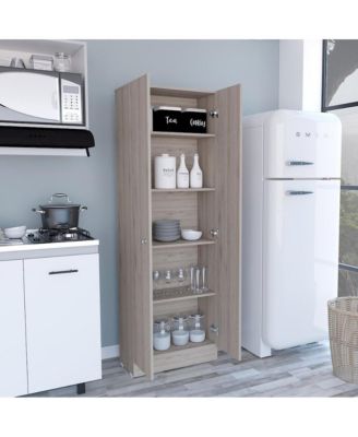 Multistorage Pantry Light Gray MDF