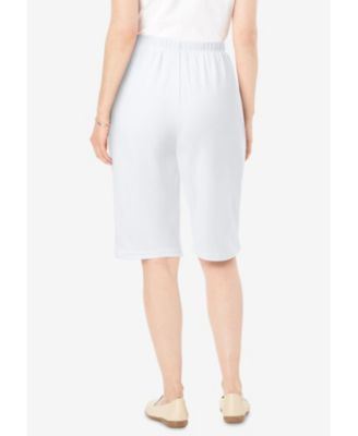 Plus Size 7-Day Knit Bermuda Shorts