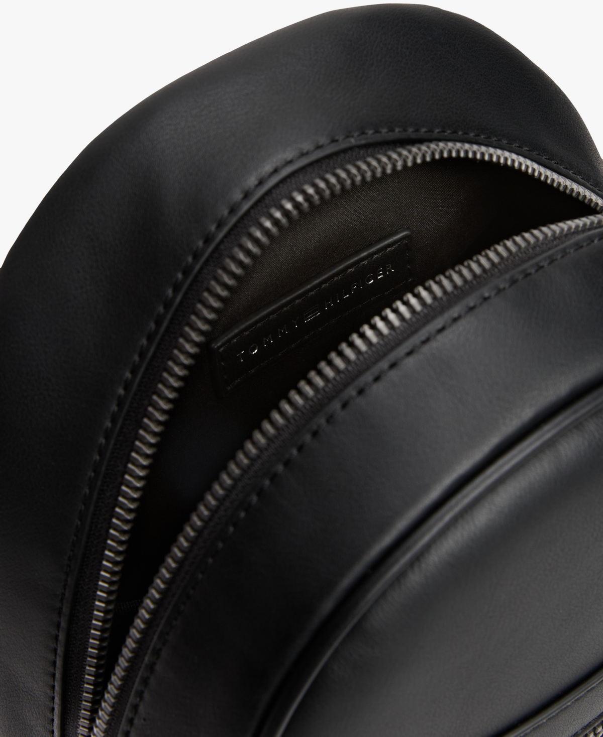 Tommy Hilfiger Men's Monogram Zipper Sling Bag