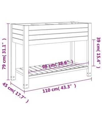 Large Durable Polypropylene Garden Raised Bed
