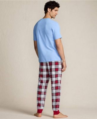 Men's Knit Jersey Pajama Sleep Set