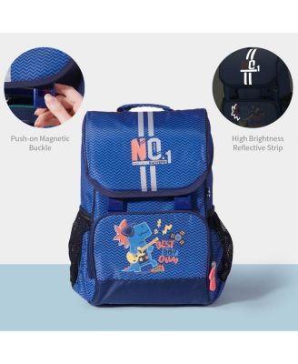 Toddler Rock Star Dino School Backpack Ergonomic Design