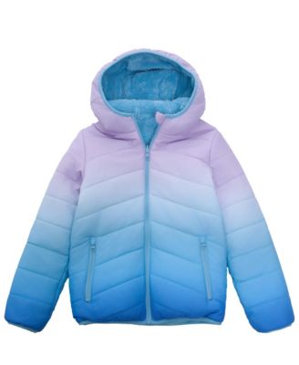 Little and Big Girls' Reversible Fleece Jacket