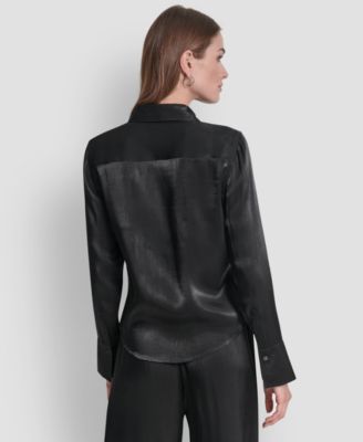 Women's Pocket Detail Long Sleeve Top