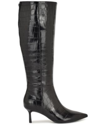 Women's Kimdee 9X9 Wide Calf Tall Stiletto Dress Boots