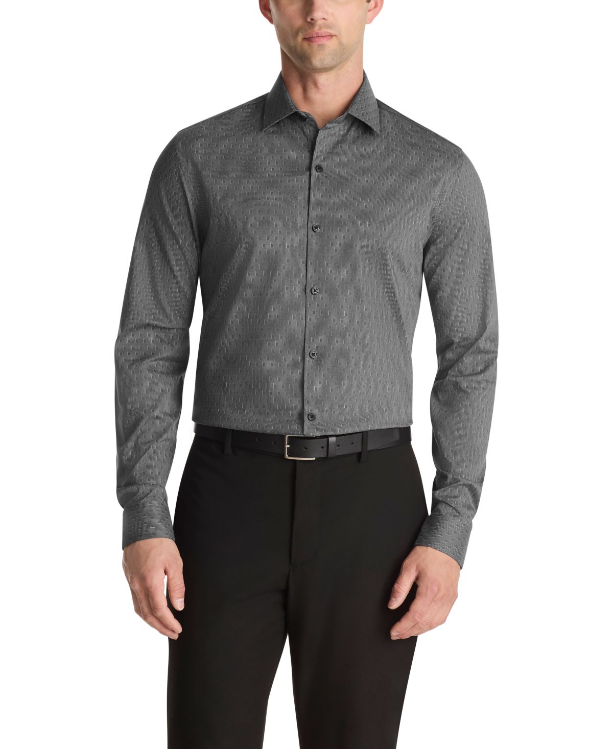 Мужская приталенная рубашка