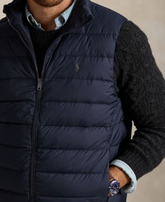 Men's Big & Tall Quilted Vest Jacket