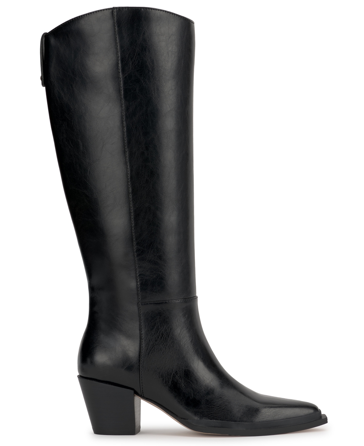 Jessica Simpson Hemmia Pointed Toe Knee High Boot In Black