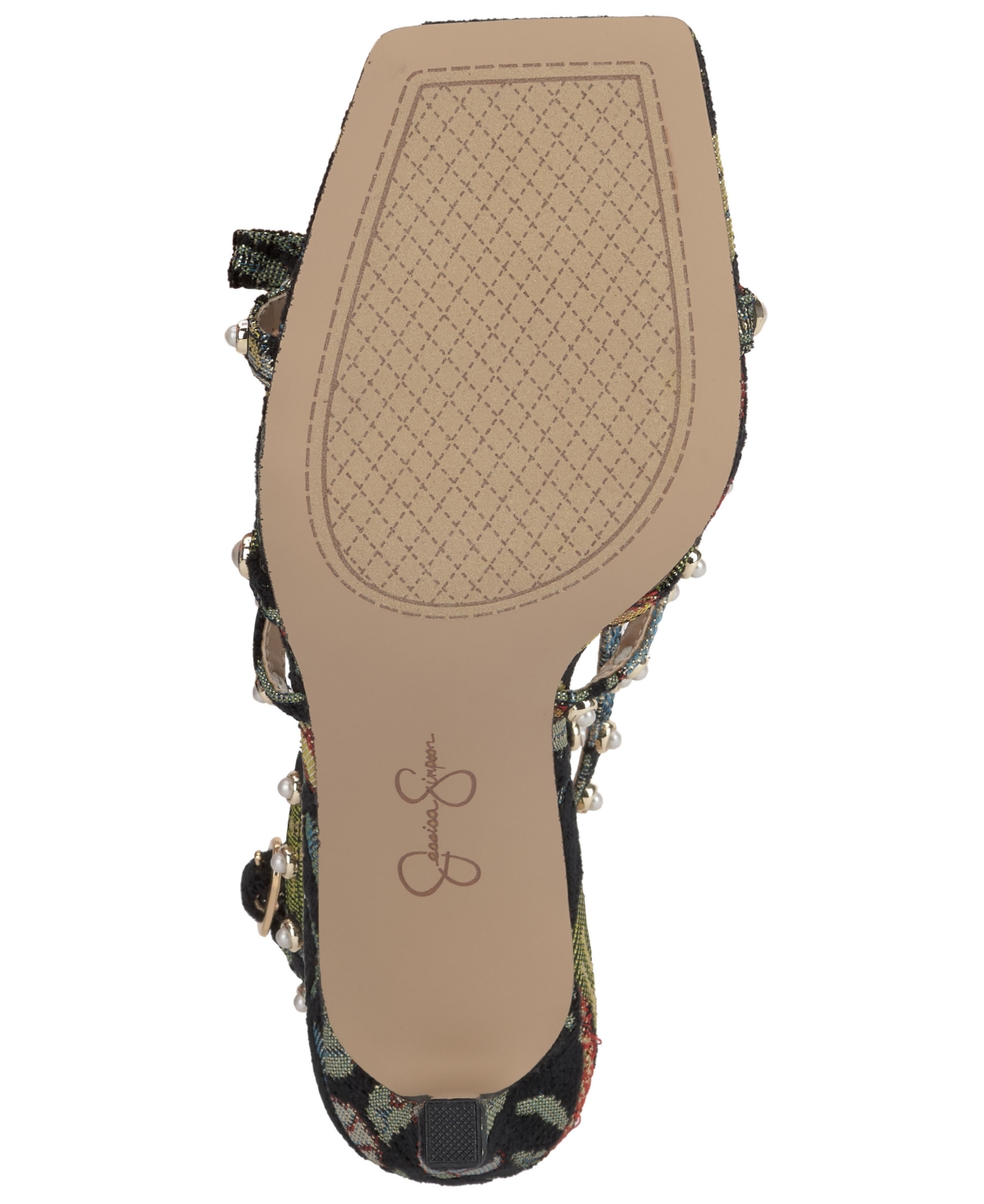 Jessica Simpson Women's Loelva Strappy Studded Dress Sandals In Multi