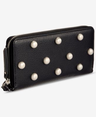 Boxed Hazel Ruched Zip-Around Wallet, Macy's Exclusive  