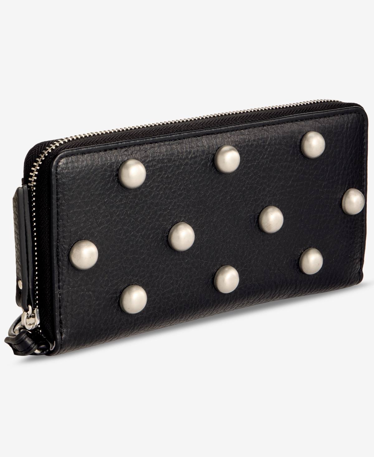 Inc International Concepts Hazell Studded Wallet, Macy's Exclusive In Black
