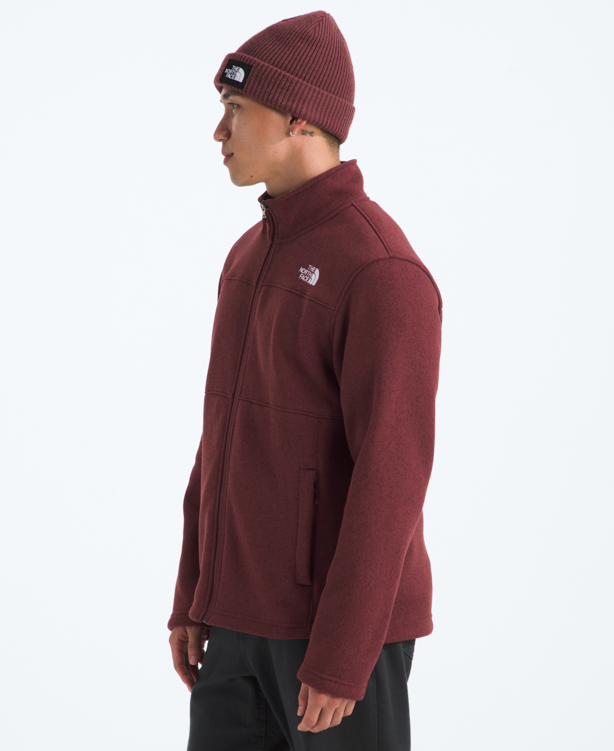 The North Face Men's Gordon Lyons Full Zip Jacket In Brown