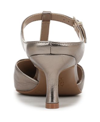 Women's Gem Mary Jane T-Strap Mule Pumps