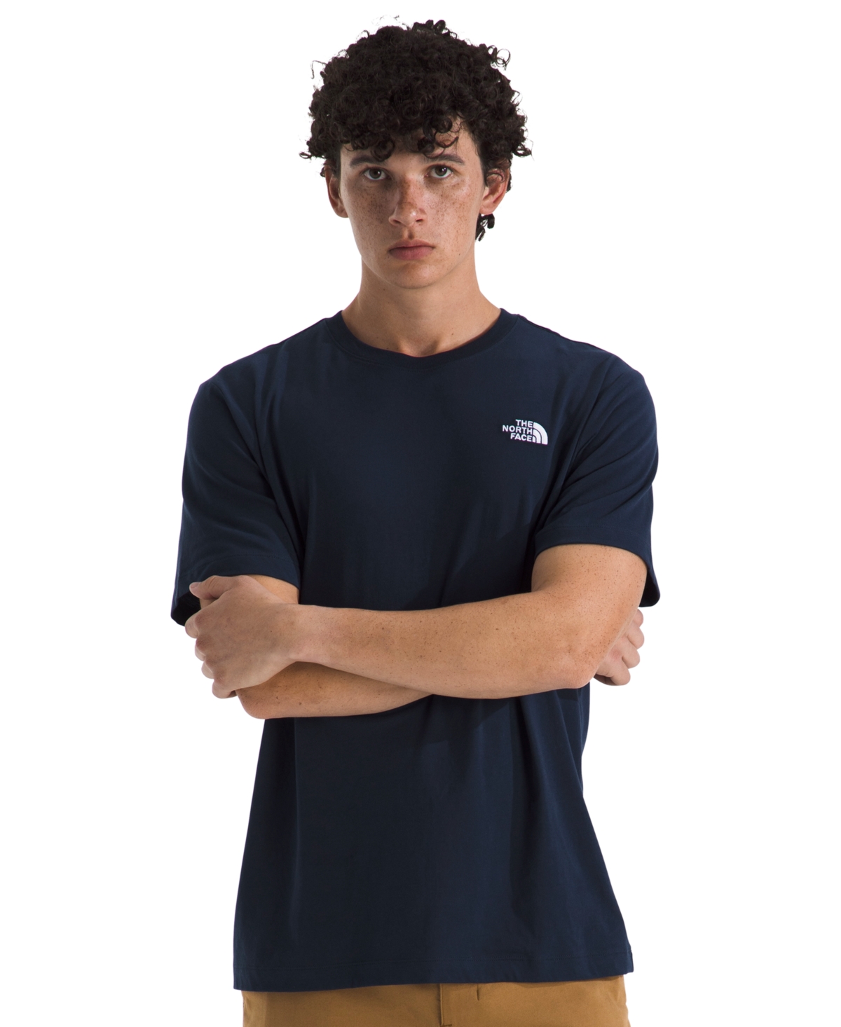 The North Face Men's Evolution Simple Dome Short Sleeve T-shirt In Blue