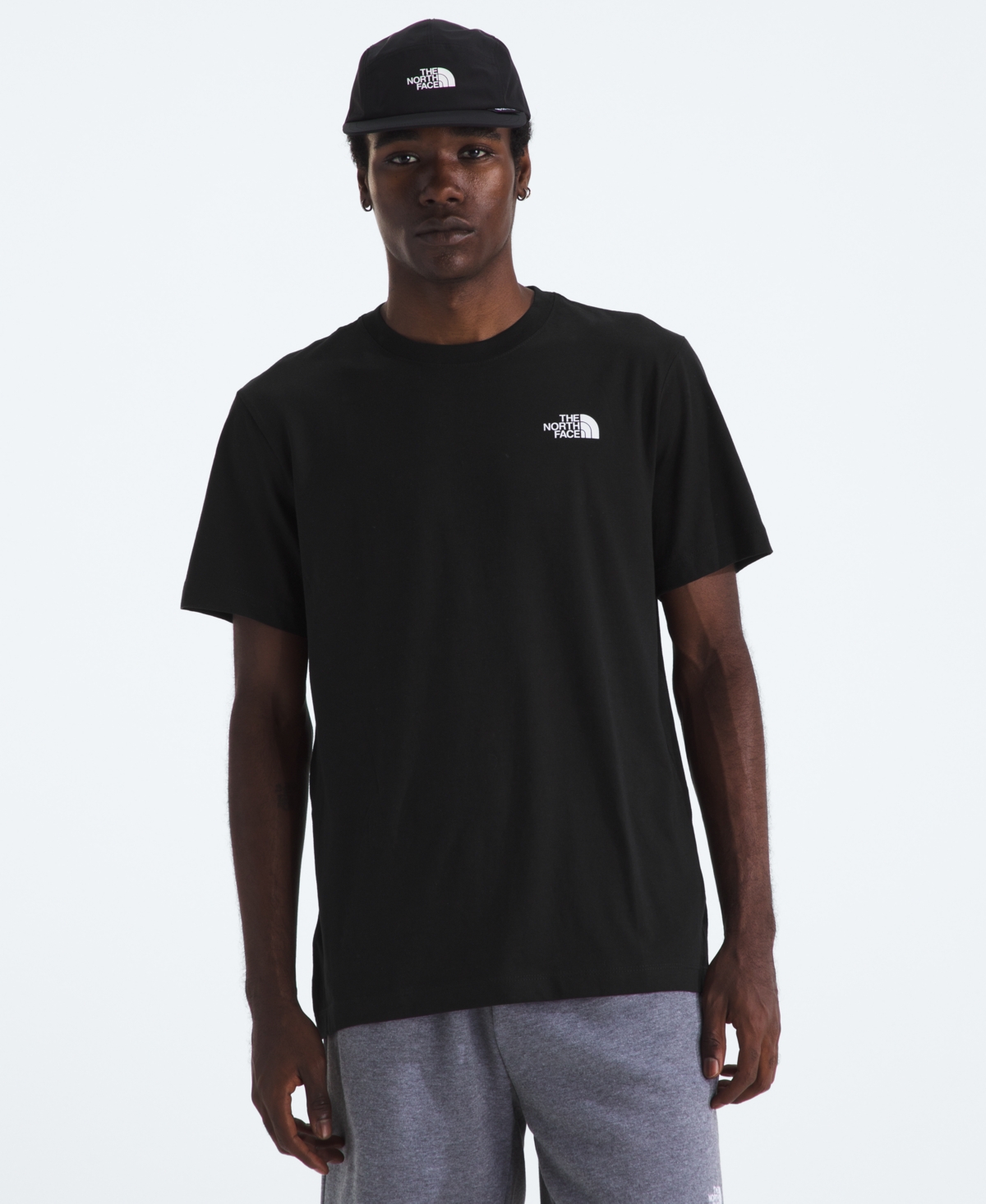 The North Face Men's Evolution Simple Dome Short Sleeve T-shirt In Black