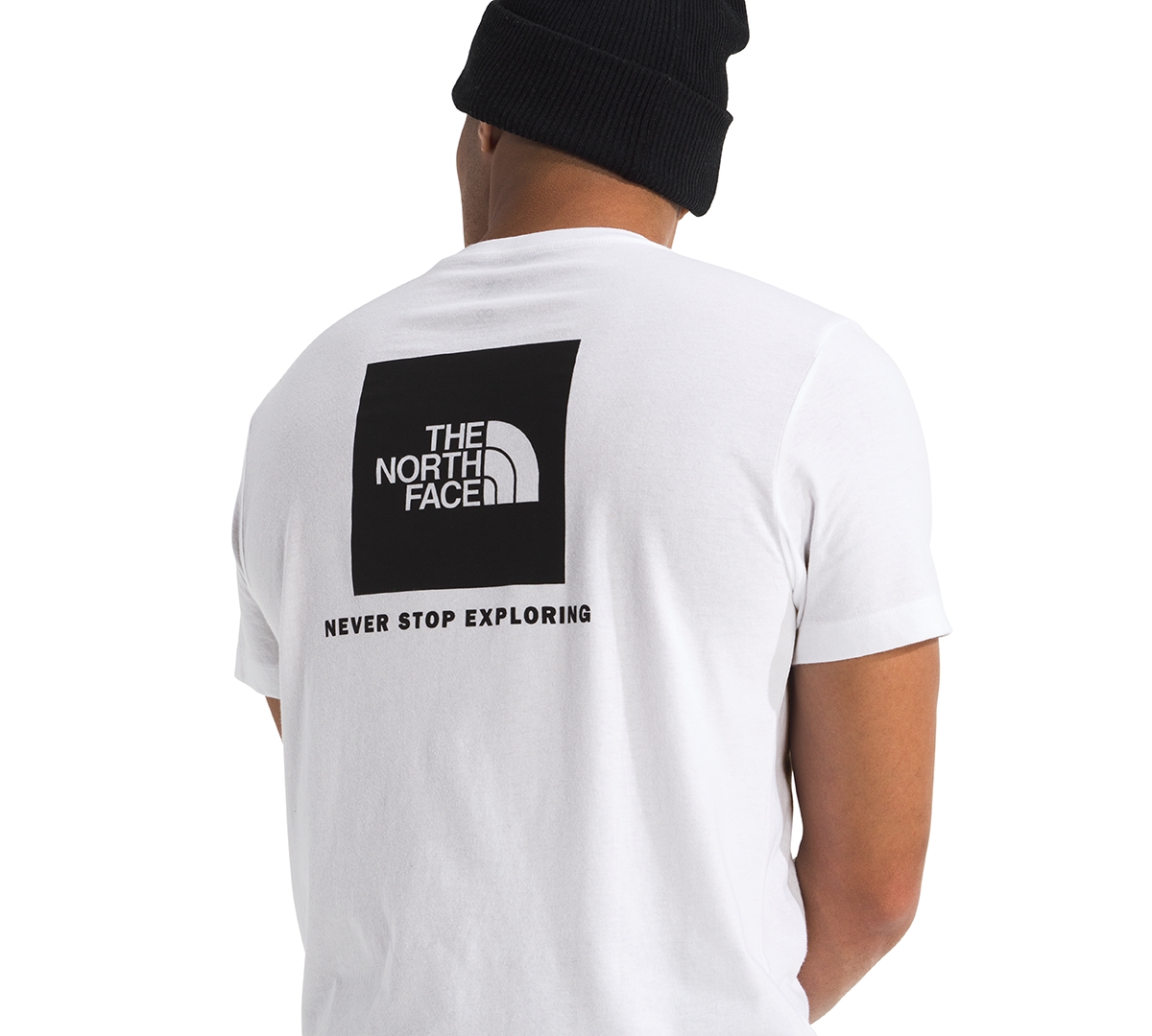 The North Face Men's Evolution Box Short Sleeve T-shirt In White
